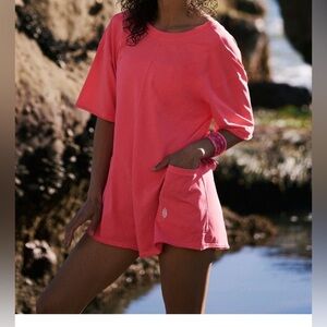FP Movement Hot Shot Tee Romper(Pit to Pit 23”
Length 28”)